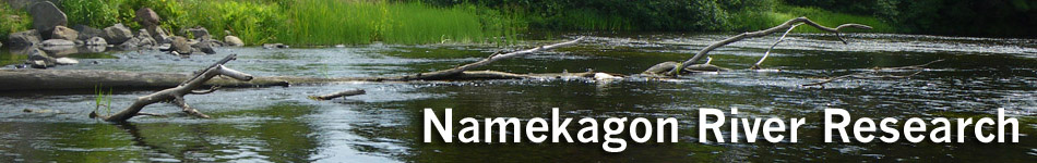 Namekagon River Research Header